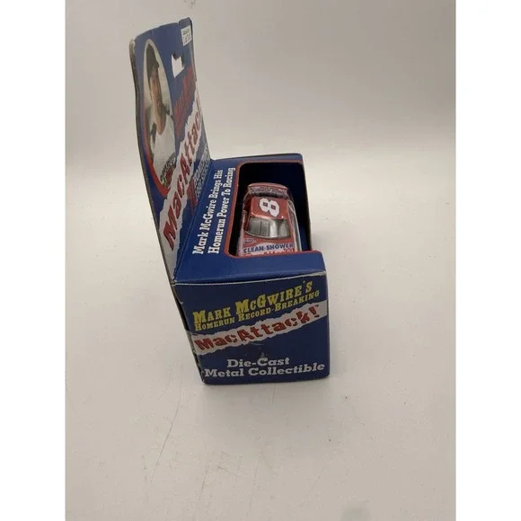 MacAttack 70 Home Runs 1998 Season #8 Bobby Hill Jr. 3" Toy Car S1 - Picture 4 of 6